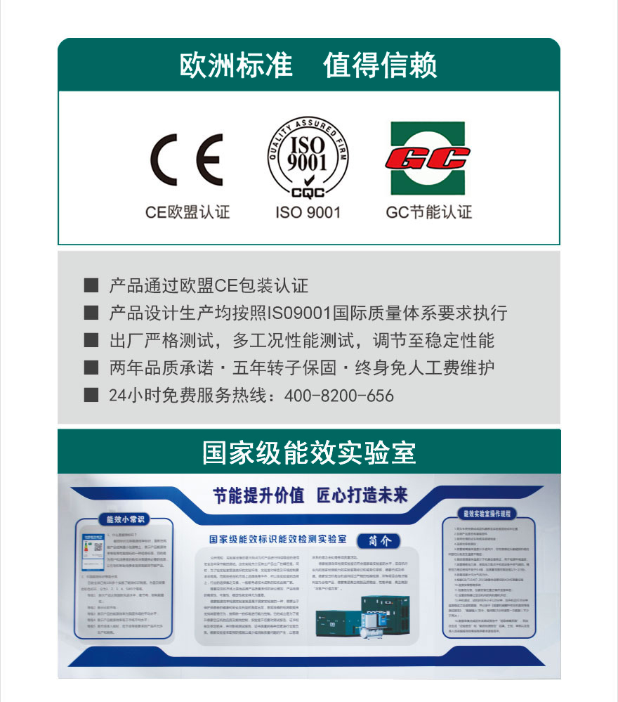 德蒙空压机荣誉和能效实验室