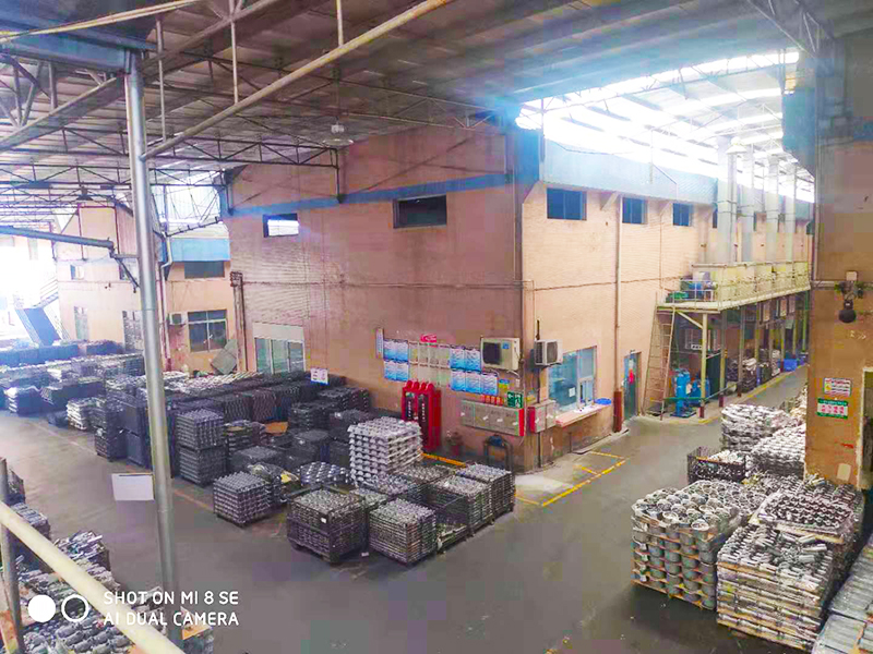 金属公司现场一角