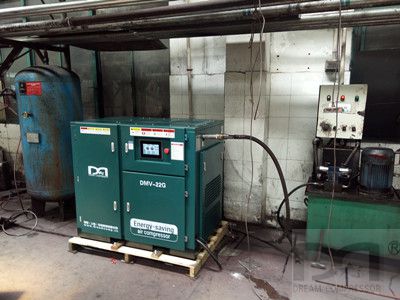 某机械零部件加工采用德蒙空压机案例